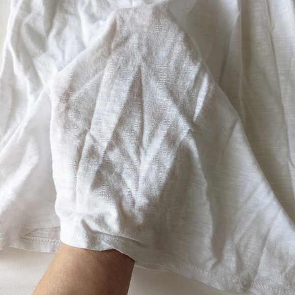 Lucky Brand White Top Lace Chest Women's Size Small - Picture 6 of 8